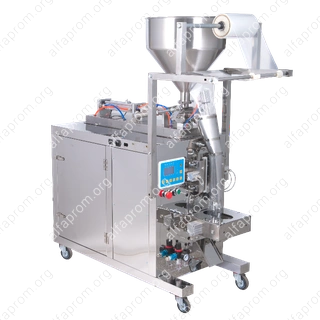 Фасовочно-упаковочный аппарат для жидких и пастообразных продуктов DXDG-200 NEW (170 мм, 10-100 мл)