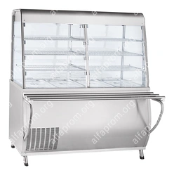 Прилавок-витрина Abat ПВВ(Н)-70Т-С-01-НШ