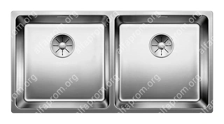 Кухонная мойка Blanco Andano 400/400-U InFino Кухонная мойка Blanco Andano 400/400-U InFino