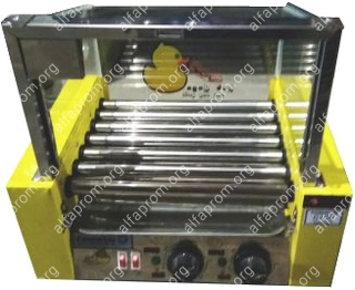 Аппарат приготовления хот-догов WY-007 (Mini) (AR) гриль роликовый