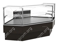 Витрина холодильная Carboma GC110 VM-5 (ВХСу-1 GC110 внешний 90) (динамика, без боковин)