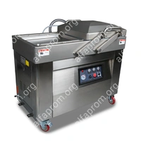 Вакуумный упаковщик HVC-610S/2A-G (DZQ-610/2SA) (нерж., обрезка, 63 м3)