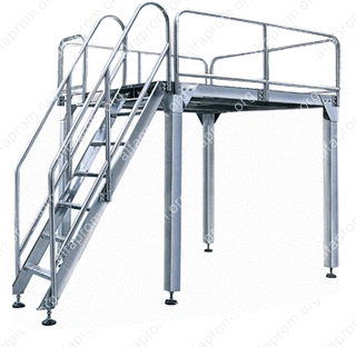 Опорная платформа для обслуживания