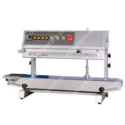 Роликовый конвейерный запайщик вертикальный FRM-810II