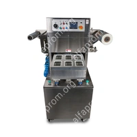 Полуавтоматический запайщик лотков HVT-550M/6 (нерж.) (6 лотков,187*137*(18-120))