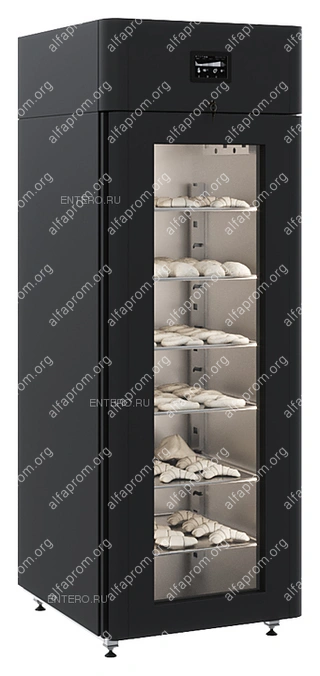Шкаф холодильный POLAIR CS107 Bakery Br стеклянная дверь, черный, тип 1 Шкаф холодильный POLAIR CS107 Bakery Br стеклянная дверь, черный, тип 1