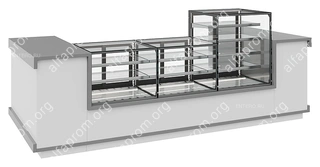Витрина кондитерская Carboma KC71-110 VV 0,9-1 Built-In COSMO закрытая Витрина кондитерская Carboma KC71-110 VV 0,9-1 Built-In COSMO закрытая