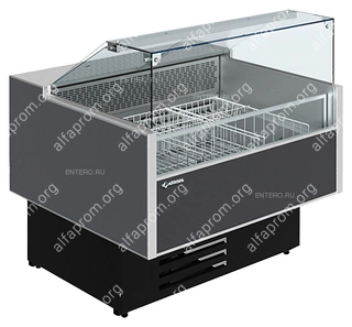 Витрина морозильная CRYSPI Sonata Quadro M 1800 LED (с боковинами) Витрина морозильная CRYSPI Sonata Quadro M 1800 LED (с боковинами)