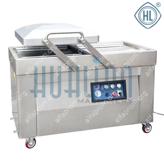 Напольная двухкамерная вакуум-упаковочная машина HVC-510S/2A (DZ-510/2SA)